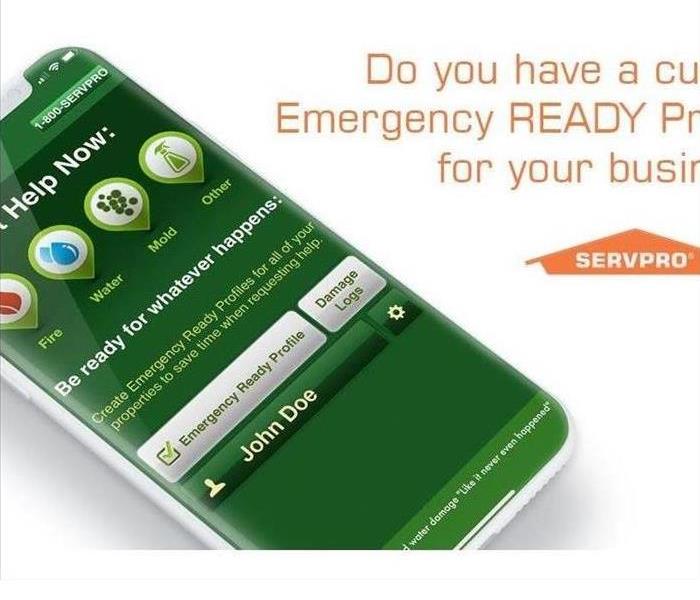 SERVPRO emergency ready profile Iphone